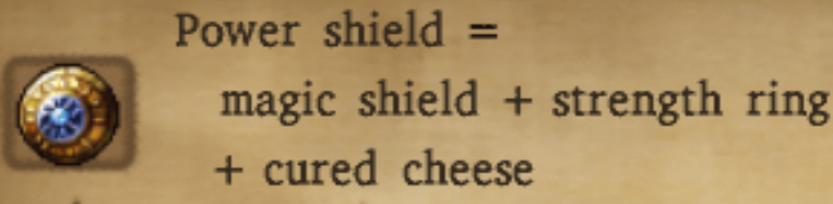 Power Shield Alchemy Recipe